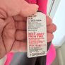 Hot pink wool mix coat in hot pink from Topshop size 10 Image 4
