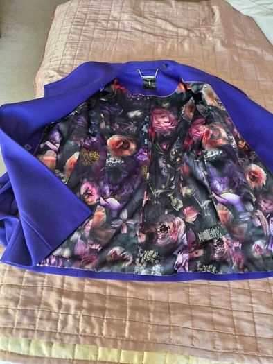 TED Baker purple coat excellent condition