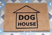 Door Mat Dog House D9688