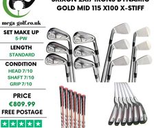 Srixon ZXi7 Irons / 5-Pw / Dynamic Gold Mid 115 X100 X-Stiff