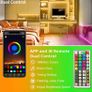 30m Led Strip Lights RGB Music Sync Color Changing, Led Lights with Smart App Control Remote, Led Lights for Bedroom Lighting Flexible Home Decoration Image 2