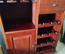 Wooden Wine Bar & Storage