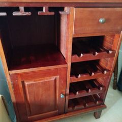 Wooden Wine Bar & Storage