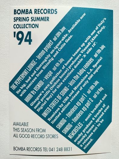 Peppermint Lounge - Lemon Project - Bomba Records - Quintessential SIDES Dublin CLASSIC! CLOSE to Near MINT!!