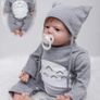 Reborn Baby Boy Dolls 22 Inch/55cm Reborn Toddler Doll Soft Vinyl Silicone Real Life Like Looking Newborn Dolls Magnet Pacifier Birthday Gifts Toys (FREE POSTAGE) Image 4