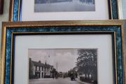 Set Of 2 Framed old Pictures Of Sandymount Green And Claremont Rd. Sandymount Dublin.