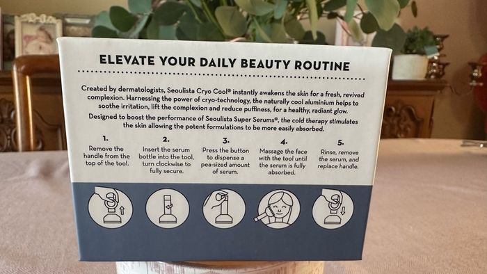 New Seoulista beauty Cryo Cool skin tool