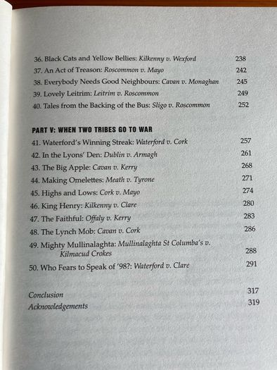 'Great GAA rivalries' by John Scally