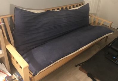 Double Futon Mattress ONLY  150x215cm