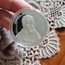 1992 Italy Silver Proof Medal Image 2