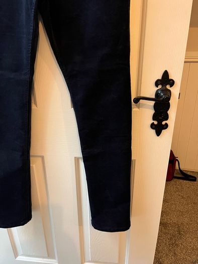 New Part Two Dark Navy Fine Corduroy Jeans - Size 38 / Size 12