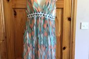 BNWTS Rene Derhy Lightweight Summer holiday dress size M Uk 12 includes postage