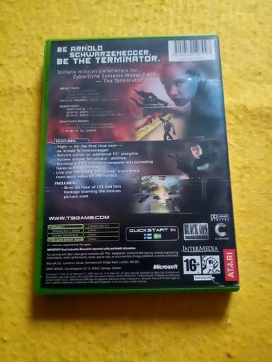 Terminator 3 Rise of the machines Xbox Original Games Original Pal version