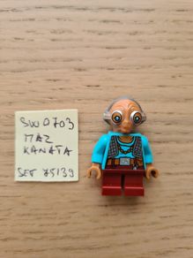 lego sw0703 maz kanata, set star wars 75139