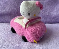 Hello Kitty Mini Car Plush Phone Holder