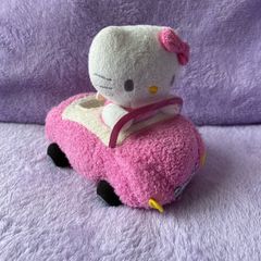 Hello Kitty Mini Car Plush Phone Holder
