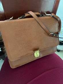Quality Leather Briefcase/ Laptop Bag