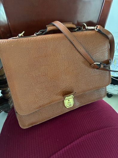 Quality Leather Briefcase/ Laptop Bag