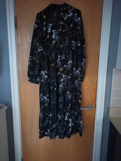 Shein Black Dress.  S.14.  New - No Tag.