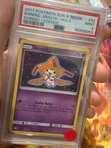 Pokemon Card Shining Jirachi Psa 9
