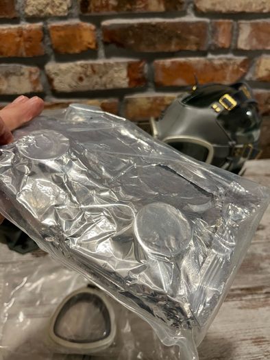 vintage gas mask