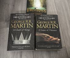A Song of Ice and Fire: A game of thrones + clash of kings  + free fellowship of the ring on top