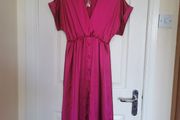 Brand new silky pink dress (new look)