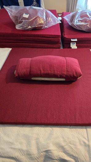 Complete 47 Piece Matching Meditation Studio Set Brand New (Tibetan Maroon