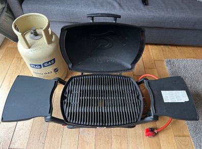 Weber Q 2000 Gas BBQ + Gas Cylinder