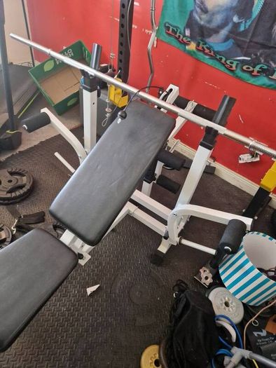 Full Home Gym Set,everything You Need To Lift Heavy