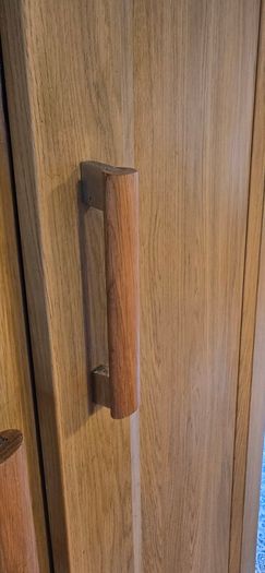 Wardrobe doors and frame