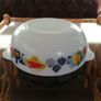 JAJ Pyrex Fiesta Mid Century Casserole Dish Image 9