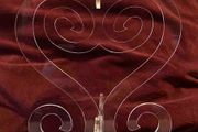 new in box acrylic candle holder
