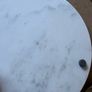New 30cm diameter solid marble cake plate or chopping board Image 3