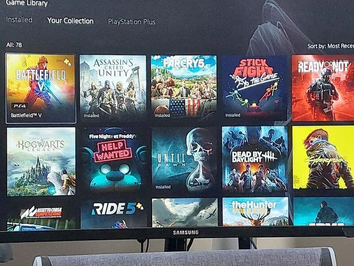 PS5 + loads of games