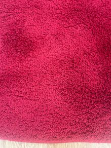 Moda red shaggy rug. 100x150cm