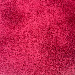 Moda red shaggy rug. 100x150cm