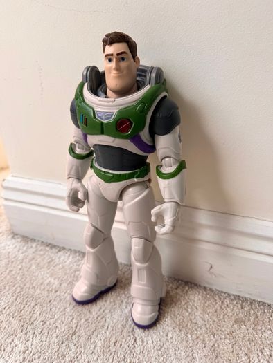 Disney Pixar 2021 Mattel Lightyear Space Ranger Alpha Buzz approx. 30 cm. Used Please see photos