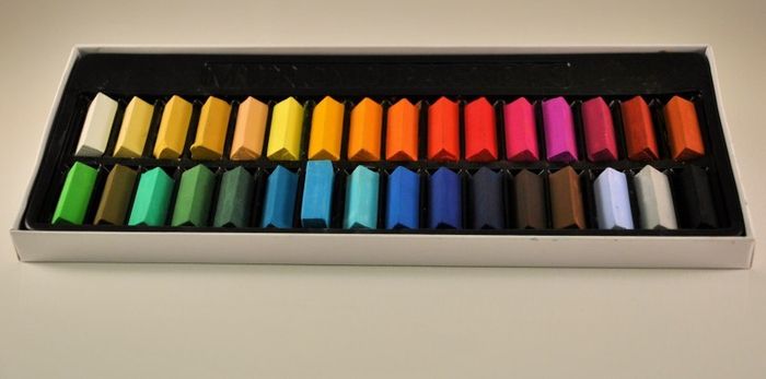 Mungyo Artist's Half Sized Soft Pastels (32 Multicolour)