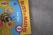 books 1 st class busy at maths 2nd mental Maths 9 euro for both