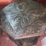 Vintage Solid Oak ANTIQUE TABLE in sound condition Image 4