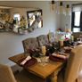 Beautiful oak table and 8 chairs Image 4