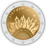 Lithuania 2 Euro Commemorative Coin 2023 - Together with Ukraine. Coincard. BU Image 3