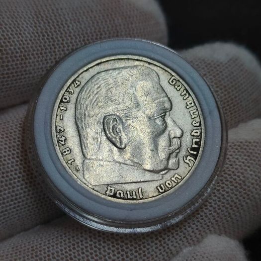 2 Reichsmark 1937 A Berlin WW2 Silver Coin third Reich