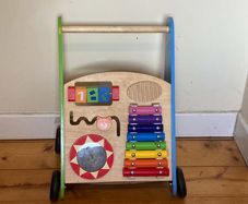Squirrel Play Wooden Baby Walker | Excellent Condition