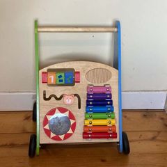 Squirrel Play Wooden Baby Walker | Excellent Condition