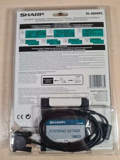 Vintage SHARP EL-6890PC electronic organizer pocket PC BRAND NEW SEALED