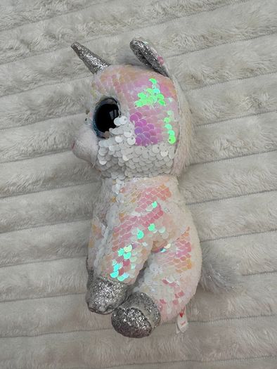 TY Flippables Diamond the Unicorn approx. 6 Used Please see photos