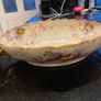 Antique 100 year old  WAA &  Co (adderely) two handled dish Image 3
