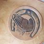 leather seat / stool 60cm foldable Image 2